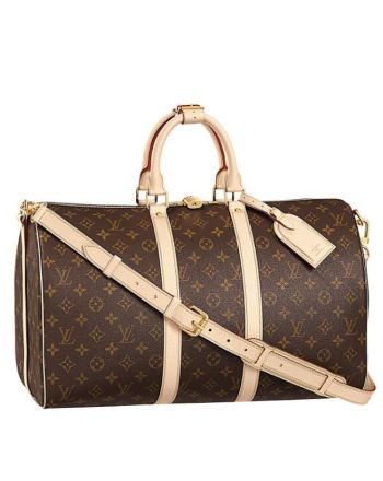 Louis Vuitton Monogram Keepall M41417 Brown