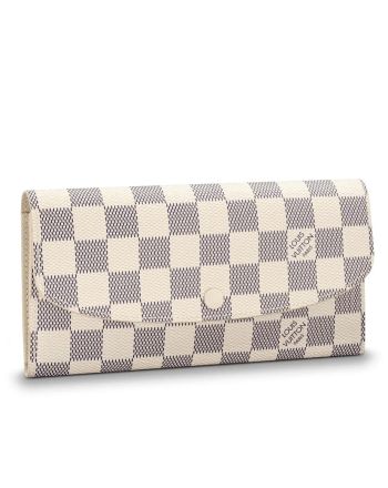 Louis Vuitton Emilie Wallet N63546 White